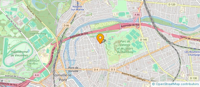 localisation de l'entreprise CEM REALISATION PARIS à CHAMPIGNY-SUR-MARNE