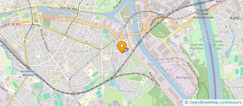 localisation de l'entreprise CEM RENOVATION à STRASBOURG