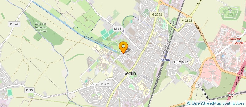 localisation de l'entreprise CEM TRANSPORT  SECLIN