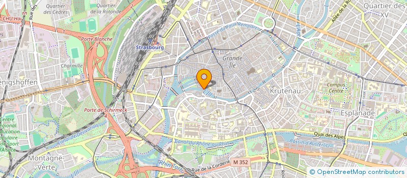 localisation de l'entreprise CEMA à STRASBOURG