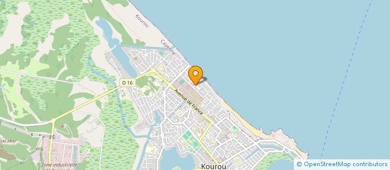 localisation de l'entreprise CEMA à KOUROU