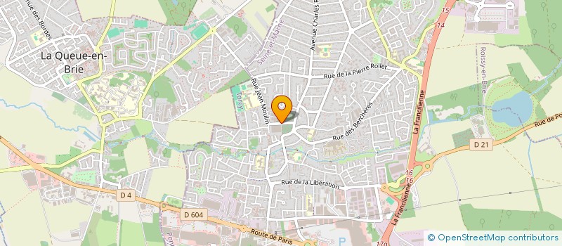 localisation de l'entreprise CEMA à PONTAULT-COMBAULT