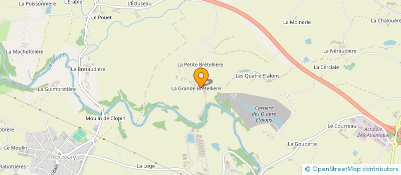 localisation de l'entreprise CEMA à SEVREMOINE