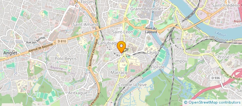 localisation de l'entreprise CEMA à BAYONNE