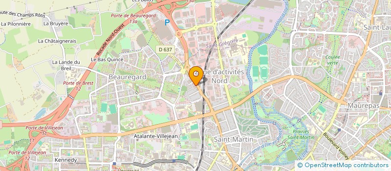 localisation de l'entreprise CEMA AGENCEMENT à RENNES