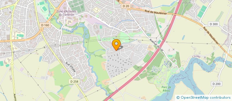 localisation de l'entreprise CEMA IMMOBILIER à CHOLET