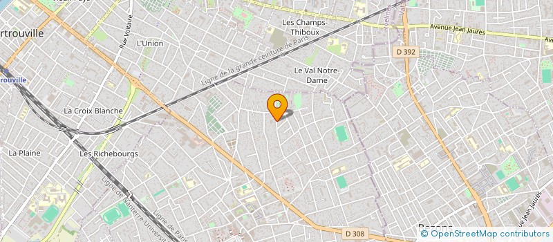 localisation de l'entreprise CEMA INVESTISSEMENT  HOUILLES