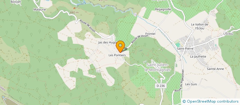 localisation de l'entreprise CEMA'RESINE à SAINT-JULIEN