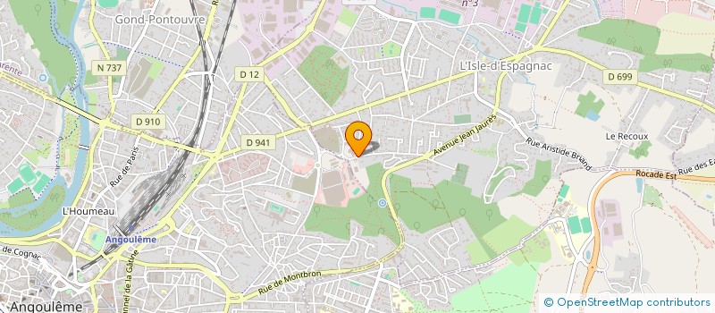 localisation de l'entreprise CEMA SECURITE à L'ISLE-D'ESPAGNAC