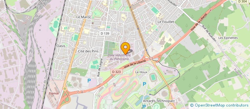 localisation de l'entreprise CEMA TECHNOLOGIES à LE MANS