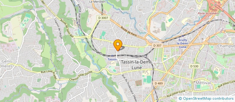 localisation de l'entreprise CEMA4  TASSIN-LA-DEMI-LUNE