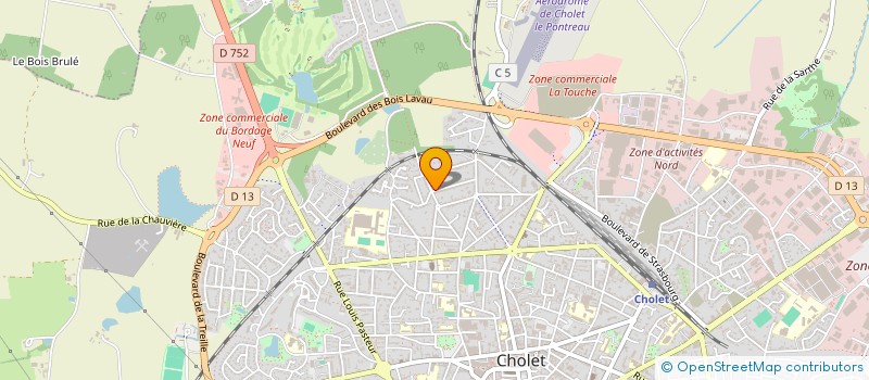 localisation de l'entreprise CEMAAVI à CHOLET