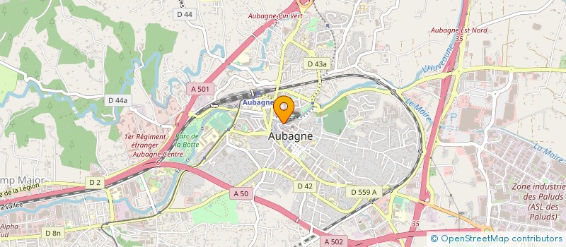 localisation de l'entreprise CEMABRAL à AUBAGNE