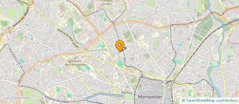 localisation de l'entreprise CEMACO CENT MONT ACTU CHIM ORG à MONTPELLIER
