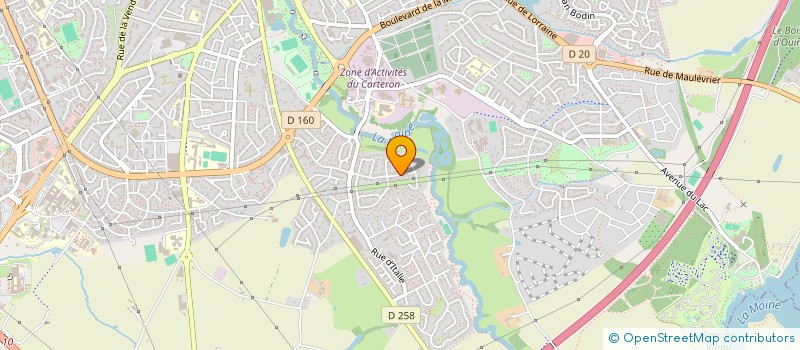 localisation de l'entreprise CEMADOMA à CHOLET