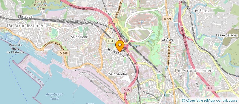 localisation de l'entreprise CEMAG à MARSEILLE