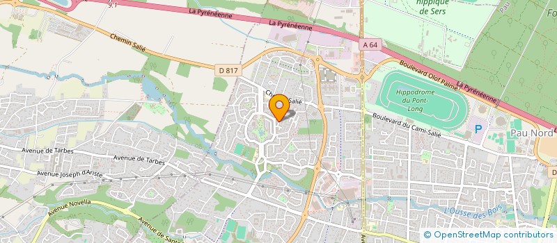 localisation de l'entreprise CEMAJEF à LONS