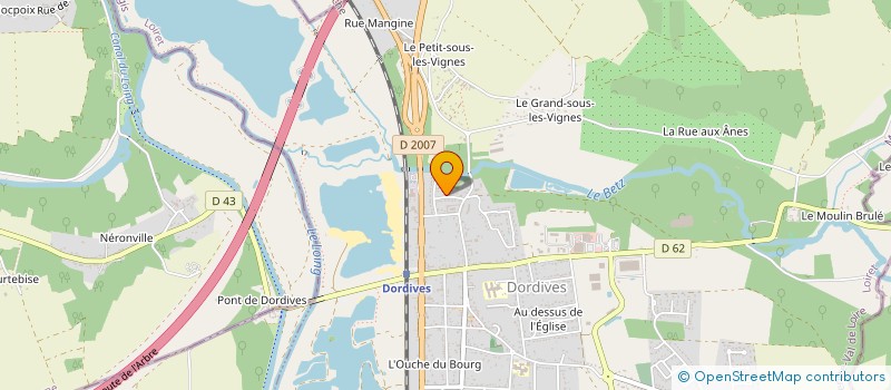 localisation de l'entreprise CEMALAN  DORDIVES