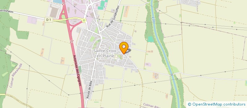 localisation de l'entreprise CEMALI  SAINTE-CROIX-EN-PLAINE