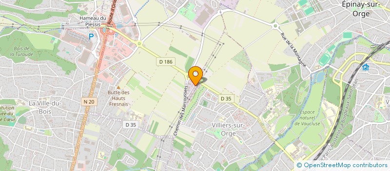 localisation de l'entreprise CEMALOC à VILLIERS-SUR-ORGE
