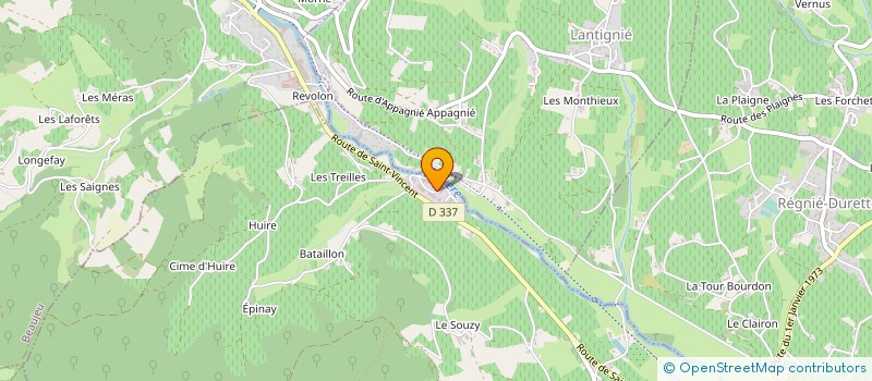 localisation de l'entreprise CEMANA  QUINCIE-EN-BEAUJOLAIS