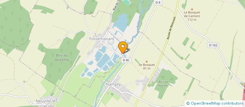 localisation de l'entreprise CEMAP  NAMPTY