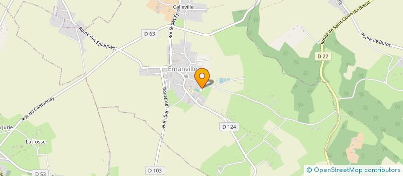 localisation de l'entreprise CEMAPAL  EMANVILLE