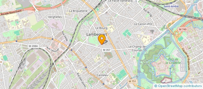 localisation de l'entreprise CEMAPHARM CONSULT à LAMBERSART
