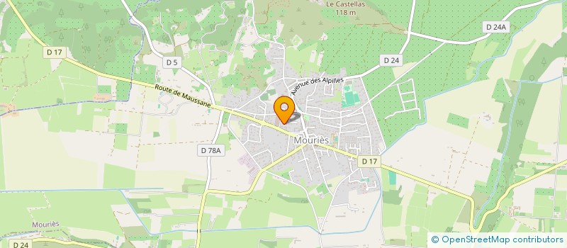 localisation de l'entreprise CEMAR INVEST  MOURIES