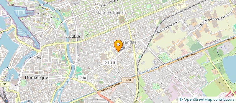 localisation de l'entreprise CEMARURO à DUNKERQUE