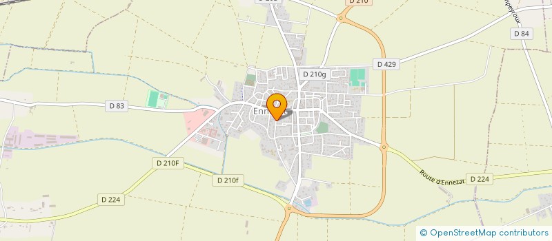 localisation de l'entreprise CEMARYPAT  ENNEZAT