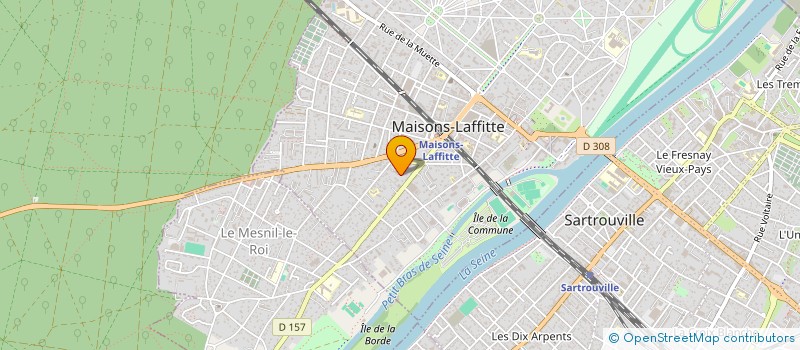 localisation de l'entreprise CEMASOYA  MAISONS-LAFFITTE