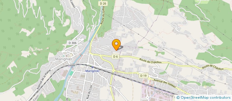 localisation de l'entreprise CEMASU à SALLANCHES