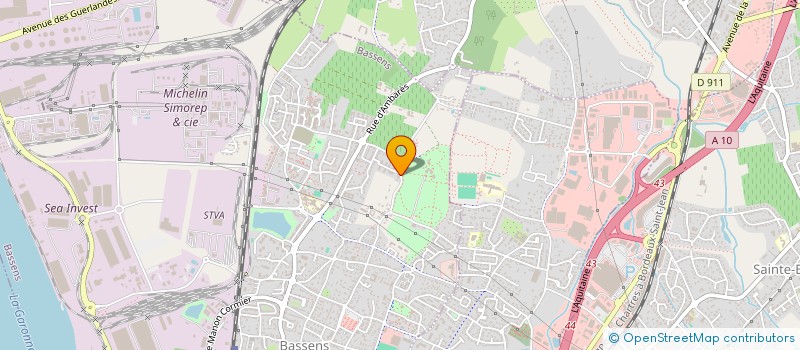 localisation de l'entreprise CEMATE  BASSENS