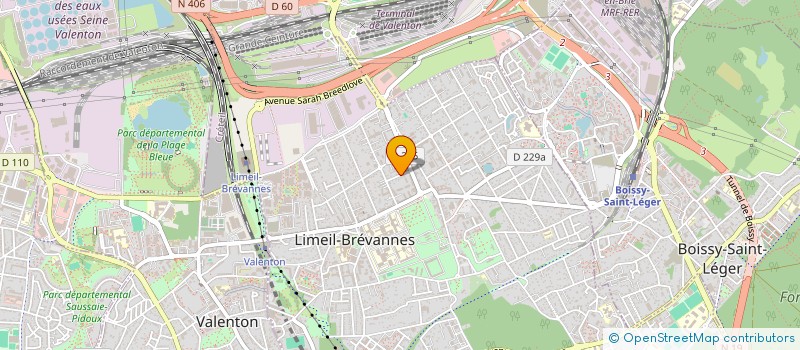 localisation de l'entreprise CEMATIM  LIMEIL-BREVANNES