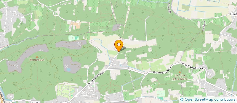 localisation de l'entreprise CEMAVET  MORNAS