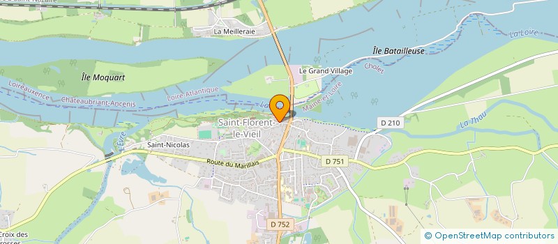 localisation de l'entreprise CEMAVI (C'EST MA VIE)  MAUGES-SUR-LOIRE