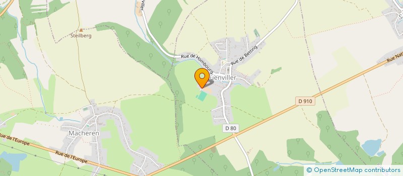 localisation de l'entreprise CEMAX  GUENVILLER