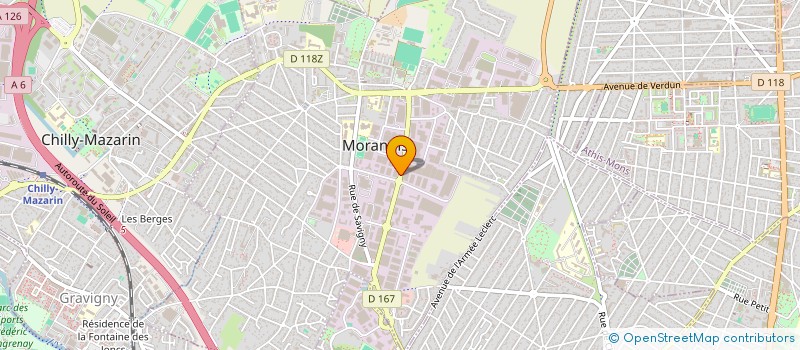 localisation de l'entreprise CEMBRE SARL à LYON