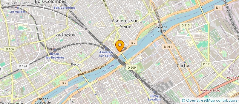localisation de l'entreprise CEME à ASNIERES-SUR-SEINE
