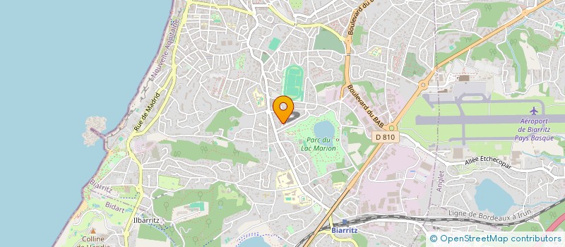 localisation de l'entreprise CEMG à BIARRITZ