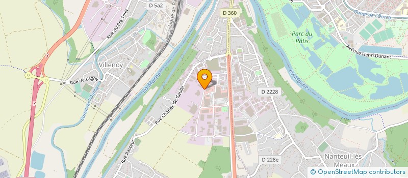 localisation de l'entreprise CEMG AEROSAUVETAGE à MAREUIL-LES-MEAUX