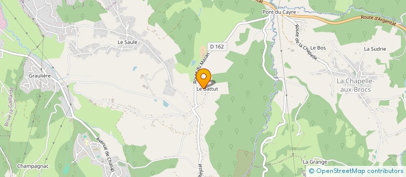 localisation de l'entreprise CEMH  COSNAC