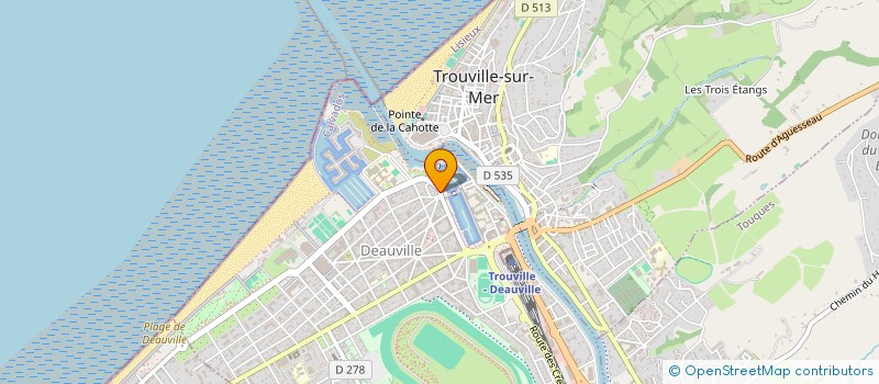 localisation de l'entreprise CEMIA à DEAUVILLE