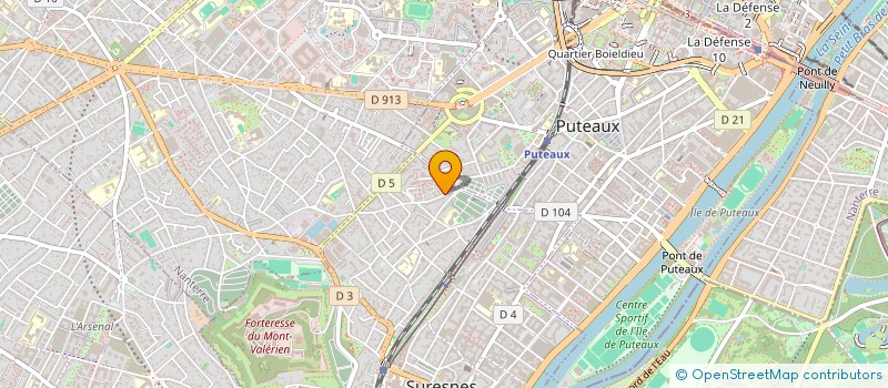 localisation de l'entreprise CEMIAZ à SURESNES