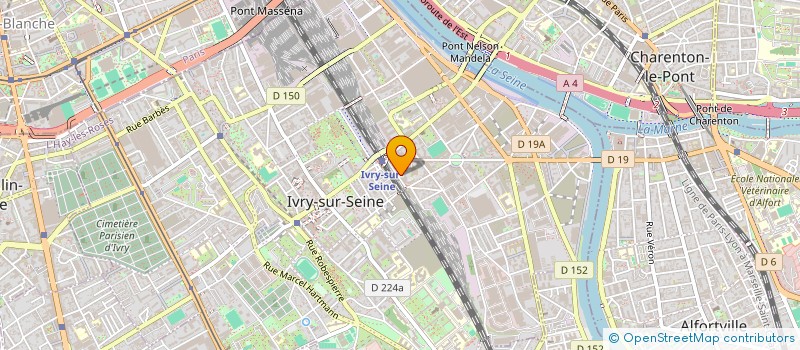 localisation de l'entreprise CEMIE +  IVRY-SUR-SEINE