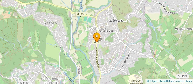 localisation de l'entreprise CEMIES  PRADES-LE-LEZ