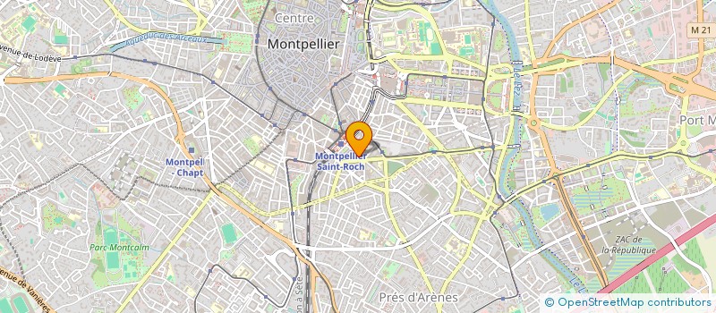 localisation de l'entreprise CEMILE à MONTPELLIER