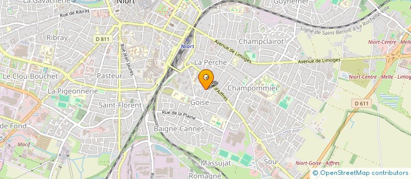 localisation de l'entreprise CEMIMO à NIORT