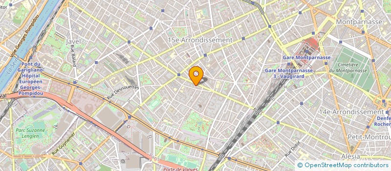localisation de l'entreprise CEMISA à PARIS